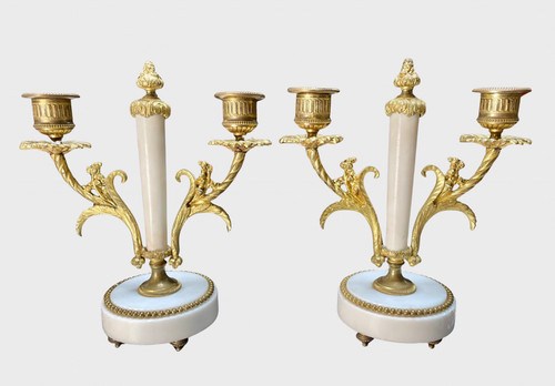 Coppia candelabri luigi xvi - di,