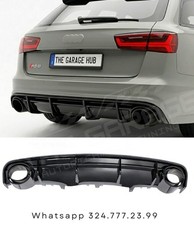 DIFFUSORE RS6 LOOK + TERMINALI