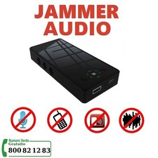 anti microspie audio blocco stop registrazioni nascoste spy jammer professionale