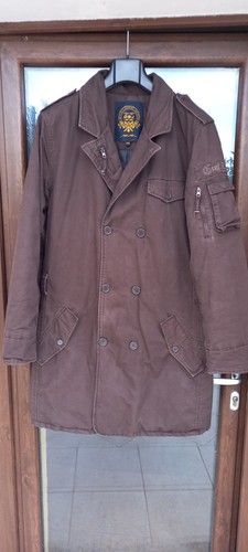 Trench lungo marrone bruciato - trench,