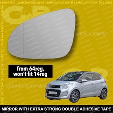 Per Citroen C1 Vetro Specchio
