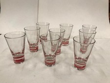 BICCHIERI AMARO AVERNA PUBBLICITARI DA COLLEZIONE PZ.9 ANNI 70 VINTAGE A141