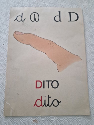 Abecedario parete vintage - a,