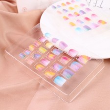 48 Pcs Stick On Nails Fake