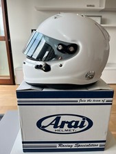 Arai GP-7 - NUOVO - NEW - Casco Approvato FIA con Borchie Hans - SIZE M 