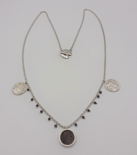 Collana argento 925 moneta