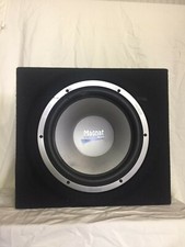 MAGNAT edition B 30 800 W 300 mm  subwoofer  dim 430-390-355 + CHRUNCH amp  392W