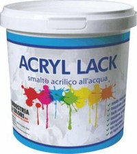 ACRYLACK Smalto acrilico all'acqua - Vari Colori Litri 0.750