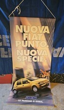 Fiat Punto Nuova Specie Banner Pubblicitario Originale Concessionaria Cm200x100