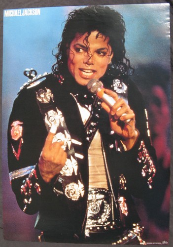 Michael jackson poster sony - jackson,