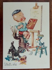 BELLE ARTI - SERIE "PROFESSIONI" VETTA - BAMBINI - illustratore BIOLETTO