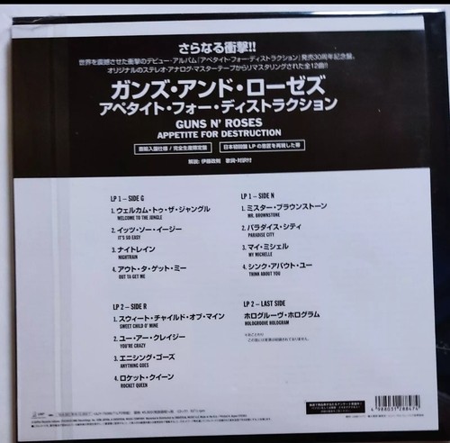 Guns roses appetite for - appetite,