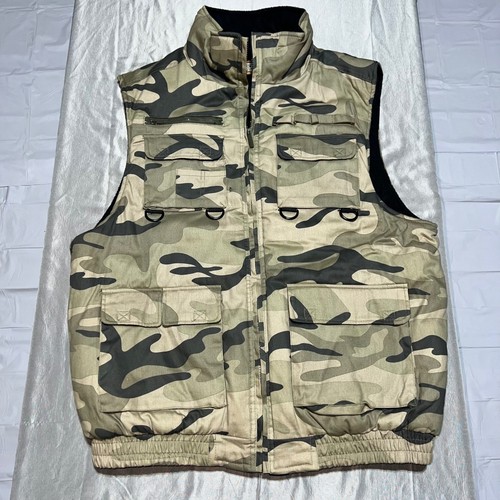Gilet utility mimetico - gilet,