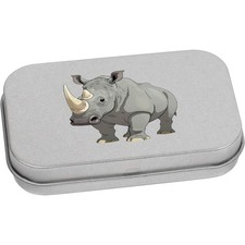 'Rhinoceros' Metal Hinged Tin