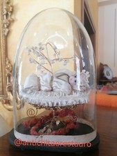 MARIA BAMBINA IN CERA CON