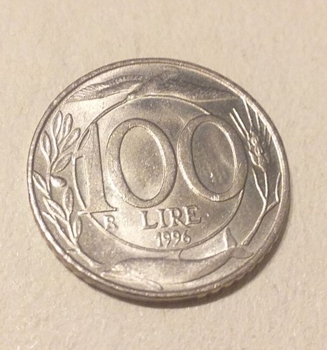 Moneta 100 lire testa - da,