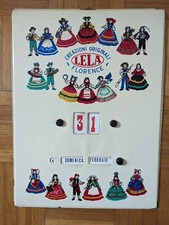 Calendario Perpetuo LELA FLORENCE bambole , 60's