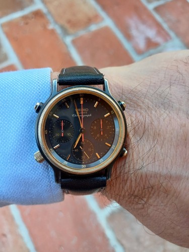 Seiko quartz chronograph japan - quartz,