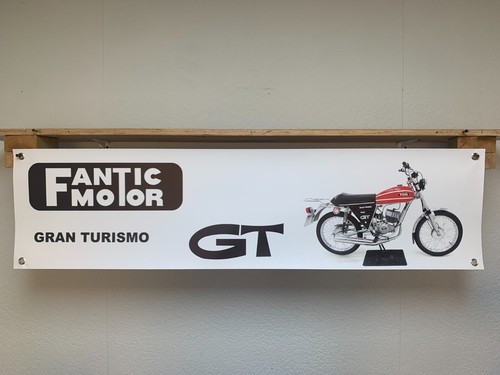 Striscione moto fantic - striscione,