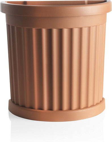 Vaso roma con sottovaso - vaso,