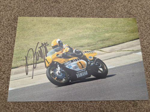 Kenny roberts snr foto firmata - kenny,