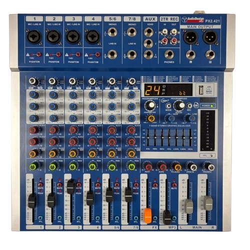 Audio design px2 421 - mixer, usb