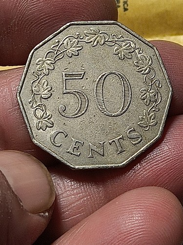 Malta moneta centesimi 1972 - 50,