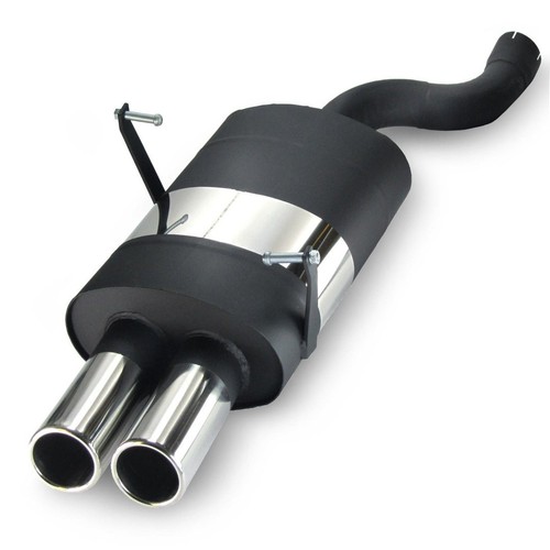 Silencieux inox double sortie