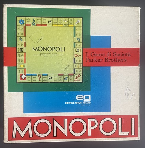 Monopoli gioco tavolo eg - gioco, da