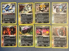 LOTTO 8 Carte EX TEAM ROCKET