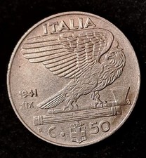 REGNO D' ITALIA - 50 CENTESIMI