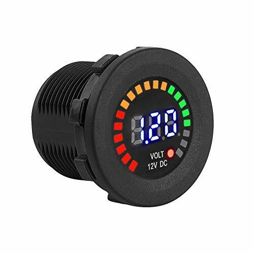 Akozon voltmetro moto led - voltmetro, v