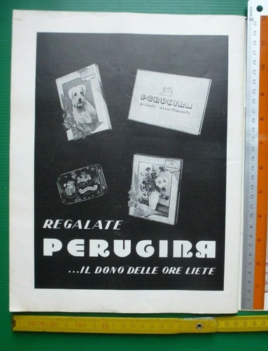 Pubblicità regalate perugina - pubblicità,