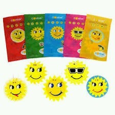 100x VENDITA INTERA COVEVA ASSORTITI SOSPESI AUTOLAVAGGIO DEODORANTE AUTO, VALET, TAXI