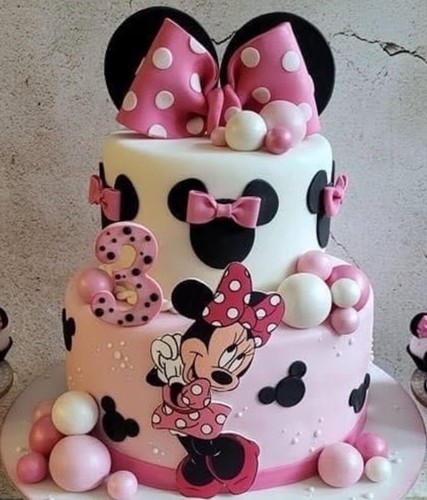 Torta scenografica minnie - scenografica,