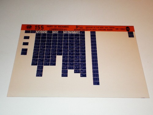 Catalogo ricambi microfich - catalogo, di
