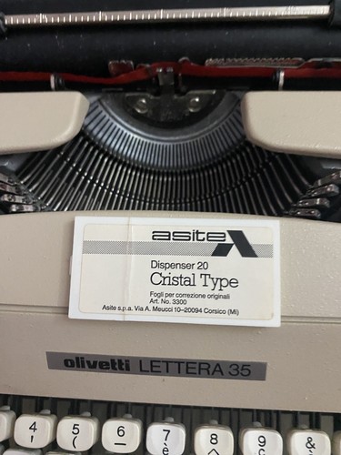 Macchina scrivere olivetti - macchina, da