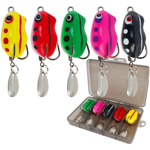 5pcs esche pesca anfibio in - 5pcs,