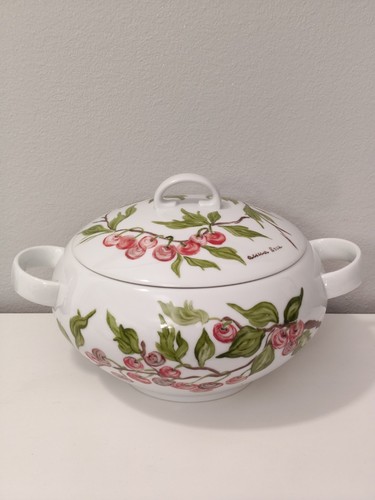 Zuppiera ceramica dipinta - , a