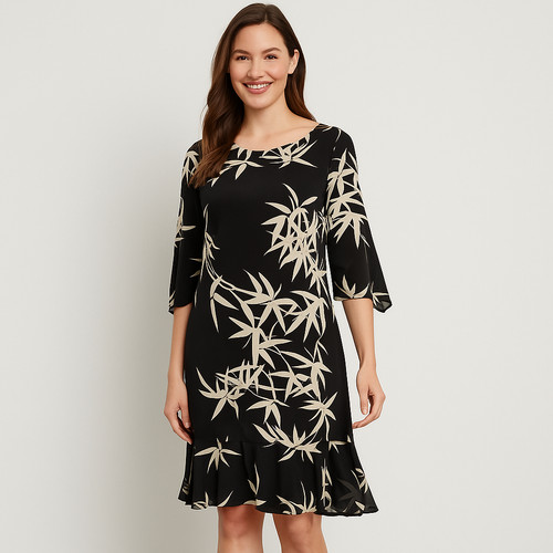 Abito midi jessica howard nero - abito,