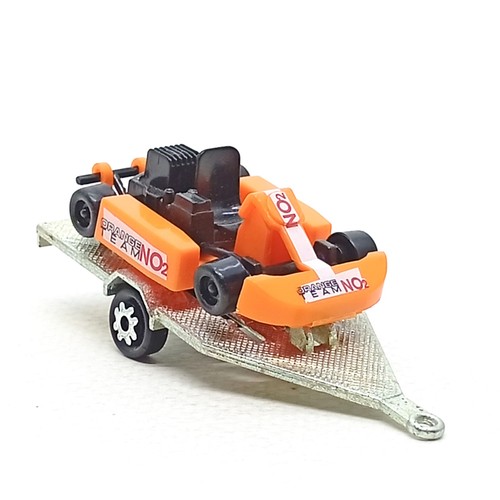 Majorette kart trailer - go,