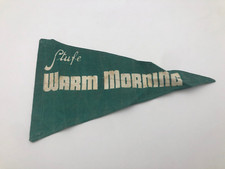 Bandierina pubblicitaria vintage Stufe Warm Morning
