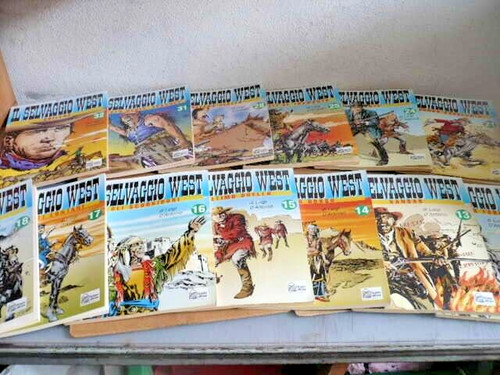 Fumetti western selvaggio - il,