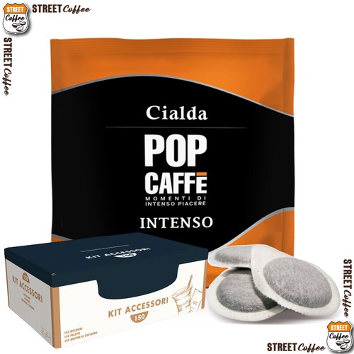 150 cialde filtrocarta caffè - 150,