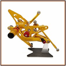 Per Yamaha YZF R1 2004-2005-2006 Pedane Arretrate Regolabili Adjustable Rearsets
