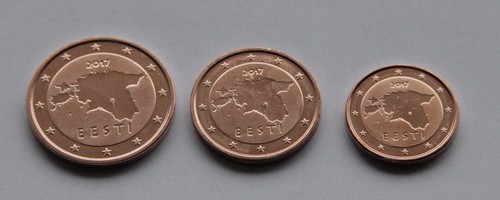 Centesimi di euro - 1,, 5,
