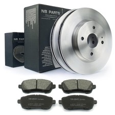 Dischi Freno 258mm Ventilato +