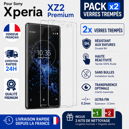 Verres trempé sony xperia - trempé,