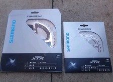 Set corona doppia Shimano XTR 10s M985 44-30 gruppo AF 88BCD *NOS/NUOVA*