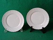 COPPIA PIATTI DA FRUTTA DESSERT RICHARD GINORI SERIE "ANCONA"  Ø 21,5 CM. CY43